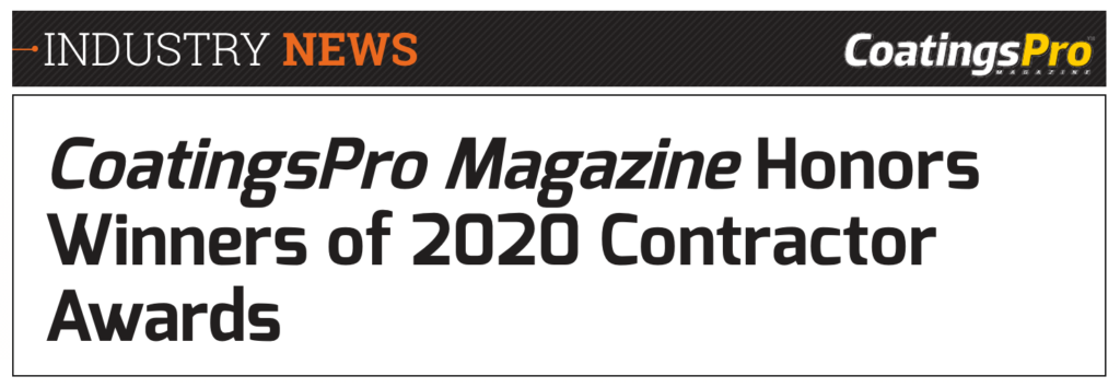 Coatings Pro Magazine honors UCC for coatings work