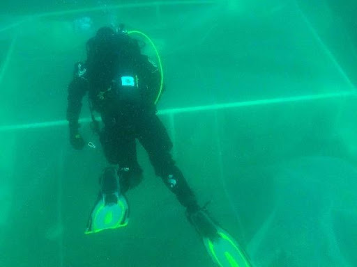 Zequanox® is pumped below a heavy-duty sealed enclosure