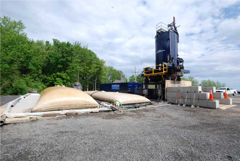 Novelis Tunnel De-silting Silt-Clay Dewatering