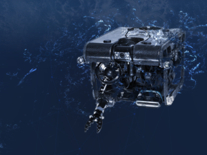 rovpic1 Closeup of ROV for underwater inspections.